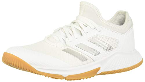 Adidas Court Team Bounce W, Zapatillas Deportivas Mujer, FTWR White/Silver Met./FTWR White, 40 2/3 EU