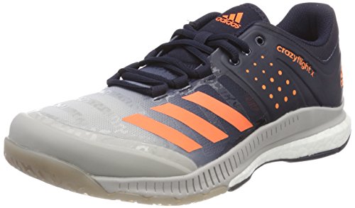 Adidas Crazyflight X, Zapatillas de Voleibol para Hombre, Azul (Tinley/Naalre/Gridos 000), 40 EU