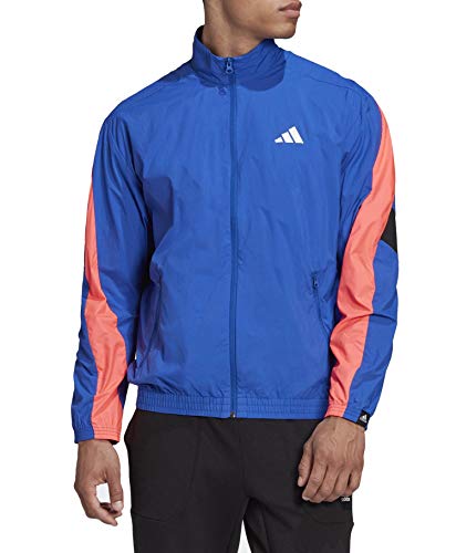 adidas M Urban Q3 TT Sudadera, Hombre, azurea/Rossen/Negro, 2XL