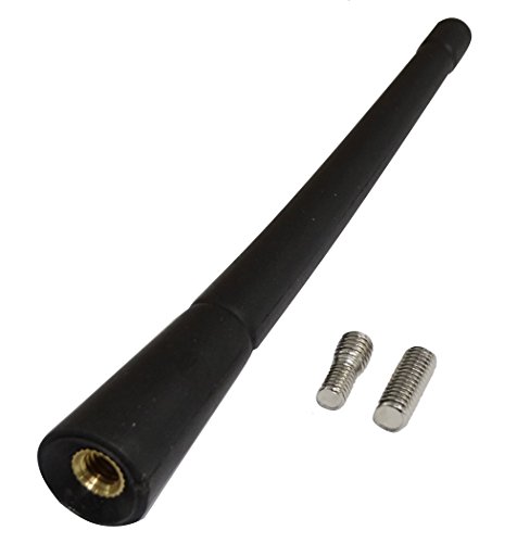 AERZETIX: Varilla de antena para autoradio universal 16.5cm negro de caucho C16639