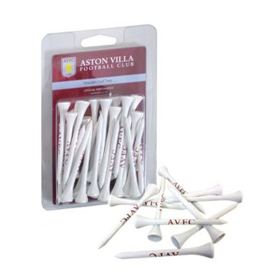 Aston Villa FC Wooden Golf Tees by Aston Villa F.C.