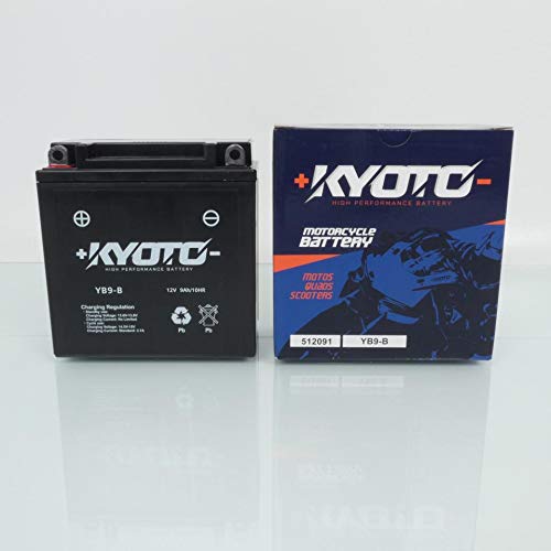 Batteria Kyoto per scooter Piaggio 50 Vespa S 2T 2007-2013 Y9B-B / 12V 9Ah