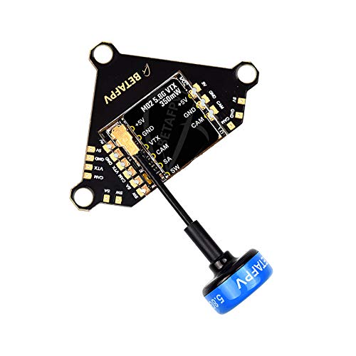 BETAFPV M02 5.8GHz VTX 37CH Switchable VTX Support SmartAudio IPX Antenna for 3-5inch Whoop Drone Like TWIG ET5 HX115 HD Toothpick Quad