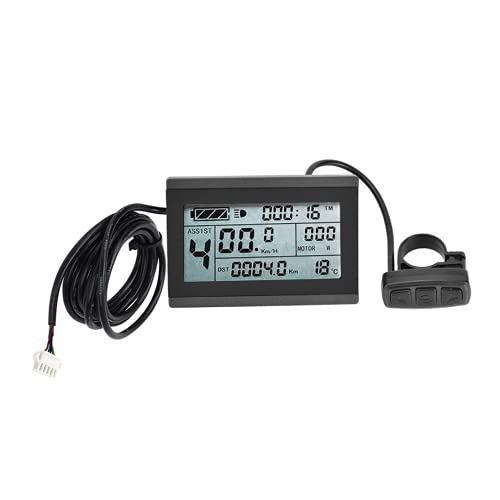 bmc-tech Display Board Computer KT-LCD3 velocímetro 24V 36V 48V ebike bicicletta electrica