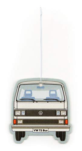 Brisa VW Collection – Volkswagen Furgoneta Bus T3 Camper Van Ambientador para Coche, Desodorante del Vehículo, Difusor de Perfume y Fragancia, Accesorios para automóviles/Regalo (Piña Colada/Blanco)