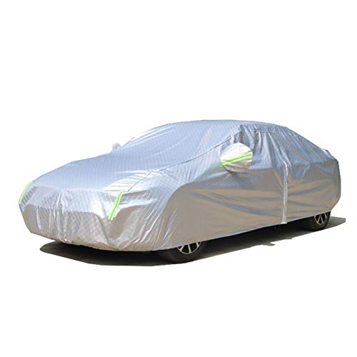 CARCOVERCJH Funda de coche completa compatible con fundas de coche Volkswagen Polo, funda de coche para exterior con bolsa de almacenamiento (color: A, tamaño: 2011GTI1.4TSI)