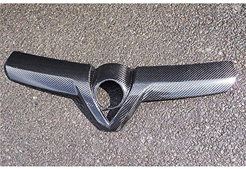 Coche Delantera Rejilla Frontales Parrilla Radiador para Opel Vauxhall Astra H VXR 2004-2010, Malla Nido Estilo Modificados Accesorios