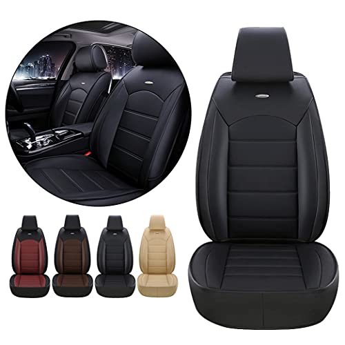 Delanteros Juegos de Funda de Asiento Universales para Volvo XC60 XC 60 2009-2020 Cómodo Juegos de Cubreasientos Compatible con 95% de Automóviles Negro