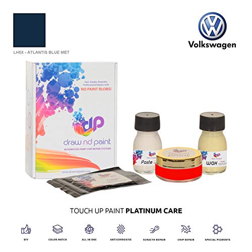 DrawndPaint for/Volkswagen Multivan/Atlantis Blue Met - LH5X / Touch-UP Sistema DE Pintura Coincidencia EXACTA/Platinum Care