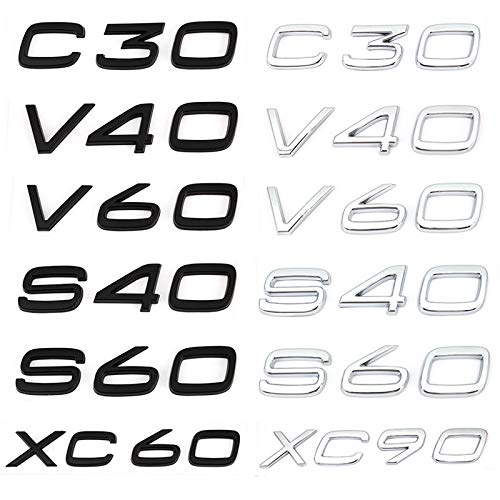 Emblema del capó Delantero del Coche 3D AWD T3 T5 T3 T8 Logo Emblem Badge Decal Pegatina de Coche Compatible con Volvo C30 V40 V60 S40 S60 xc60 xc90 xc40 s80 s90 s80l s60l Stating Apliques