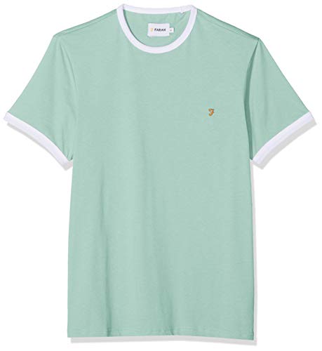 Farah Groves 100 Camiseta, Verde (Jade Green 368), X-Large (Talla del Fabricante: X Large) para Hombre