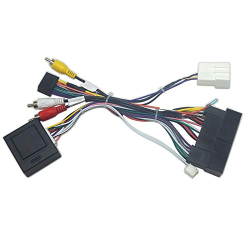 FEELDO Adaptador de arnés de cableado (A) para Hyundai Elantra KIA K3 Sorento de 16 pines para radio de coche