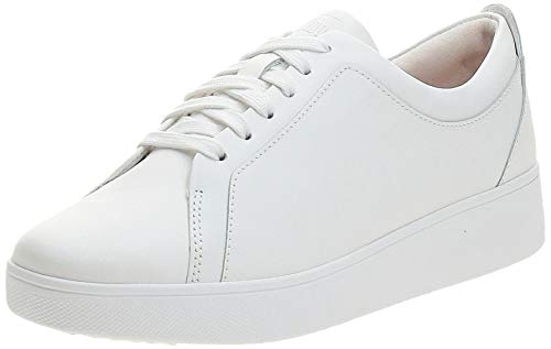 FitFlop Rally Sneakers, Zapatillas sin Cordones Mujer, White (Urban White 194), 38 EU