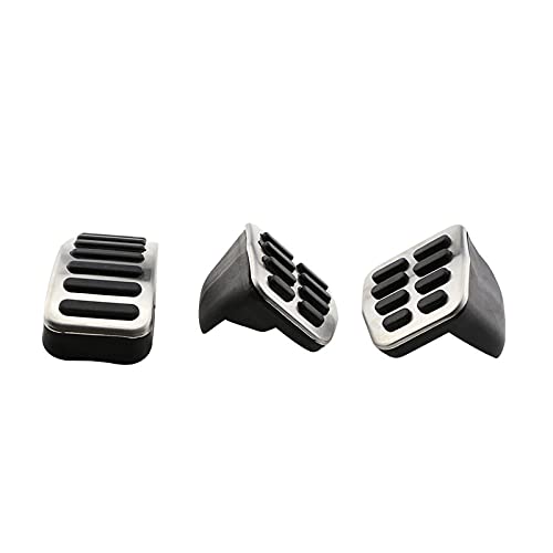 FLJKCT 1 Juego de Pedales de Freno de Gas de Coche de Acero Inoxidable, para VW Golf 3 Variant Cabrio 1991-2000, para VW Vento 1991-1998 Lupo 1999-2005