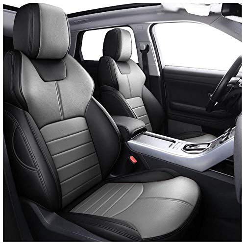 Fundas De Asiento De Coche Personalizadas para Volkswagen VW Passat Golf Tiguan Sharan Jetta Variant UP Multivan Scirocco Magot Polo, Negro Gris EstáNdar