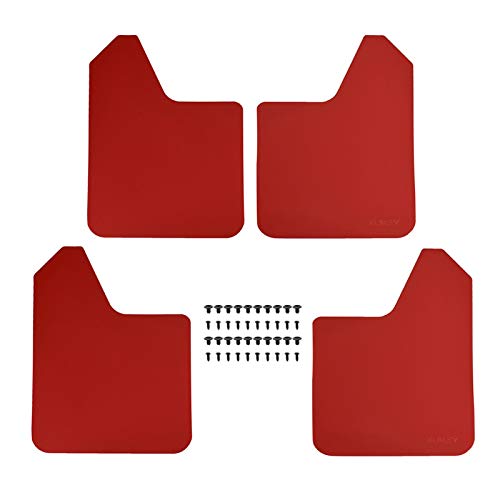 furong Flaps Mudflaps Fundflaps Splash Guards Guardes Guardabarros Fender Fleares Ajuste para Subaru Impreza WRX STI XV BRZ SICIO FR-S FORTER SF SG SK SK XT (Color : 4pcs Set Red)