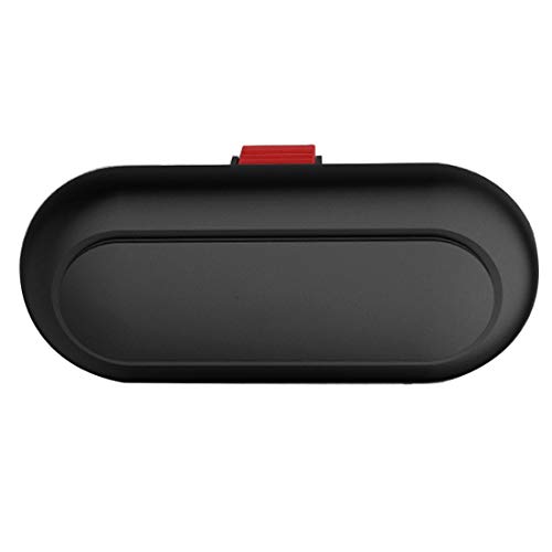 KOOMTOOM Estuche para gafas de coche, soporte para gafas de sol elástico para visera, estuche multifunción para visera para interiores, instalación no destructiva