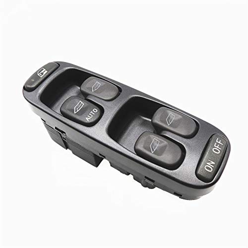 KUANGQIANWEI FIT para Volvo V70 S70 XC70 1998-2000 Interruptor Maestro de Control de Ventana eléctrica Delantero Izquierdo 8638452