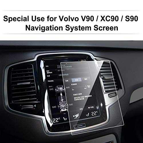 LFOTPP Volvo XC90 S90 V90 8,7 Pulgadas Navegación Protector de Pantalla - 9H Cristal Vidrio Templado GPS Navi película protegida Glass