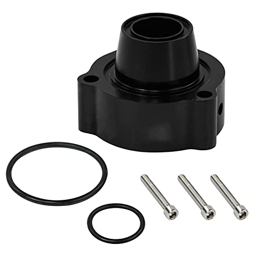 llsdls Adaptador de válvula de Soplo para VAG FSIT TFSI BOV Adaptador para Audi TT 2.0T Turbo (Color : Black)