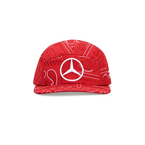 Mercedes-AMG Petronas MAPM RP SE Lewis Cap Silverstone Gorra de bisbol, Rojo, Talla única Unisex Adulto