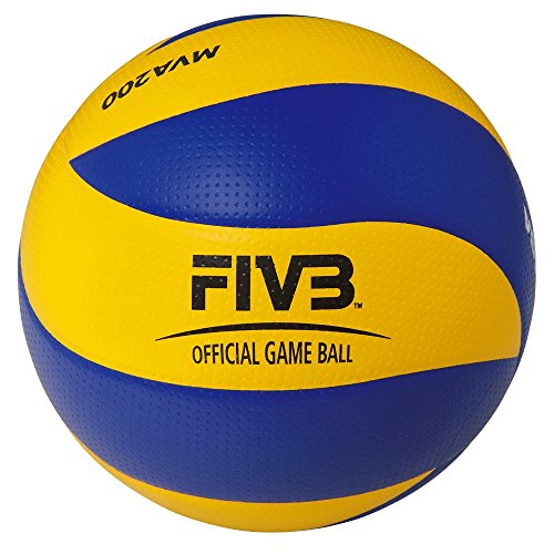 MIKASA MVA-200 Balón de Voleibol, Hombre, Multicolor, 5