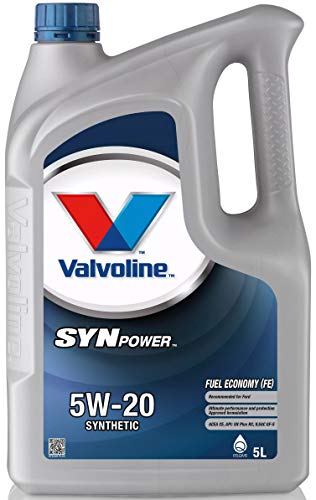 MotorÃ¶l 5W20 FE 5 Liter Valvoline SYNPOWER Mobil 5580026