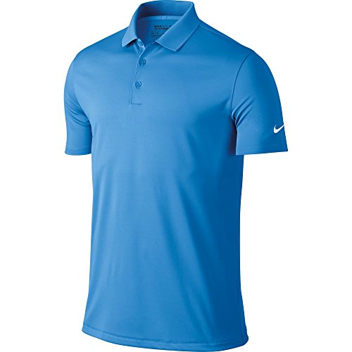 Nike - Polo de manga corta solido Modelo Victory hombre caballero (Pequeña (S)/Azul University)