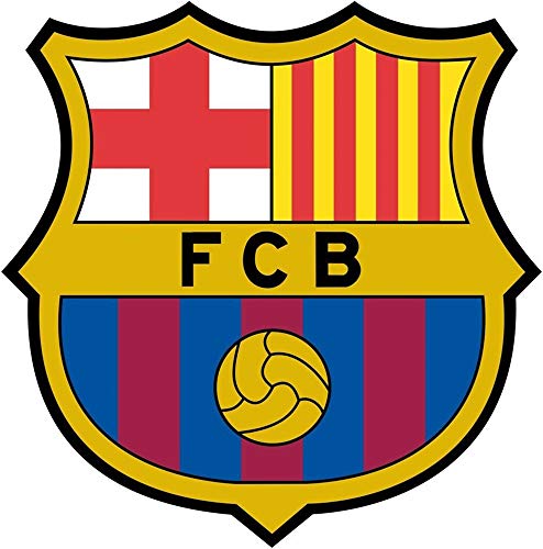 pegatina de pared 3d pegatina de pared frases Fc Barcelona Logo Art Decor Home Football Decor para sala de juegos sala de niños sala de niños