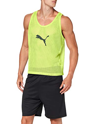 PUMA Bib Petos De Futbol, Hombre, Fluro Yellow, XL