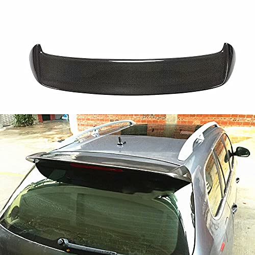 QCYP Spoiler Trasero del Coche Adecuado para Volkswagen VW Golf 6 MK 6 Wagon 2010-2013, no Apto para Hatchback Fibra de Carbono CF para Maletero Trasero Alerón Trasero de Coche