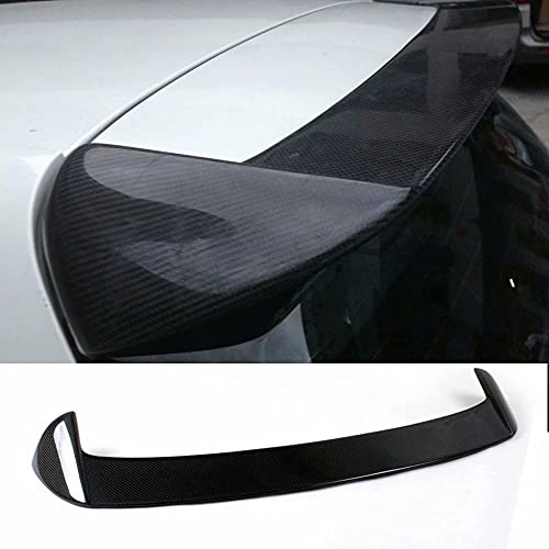 QCYP Spoiler Trasero del Coche Adecuado para Volkswagen VW Golf 6 MK6 2010-2013 (no para GTI, no Apto para R) Fibra de Carbono CF para Maletero Trasero Alerón Trasero de Coche