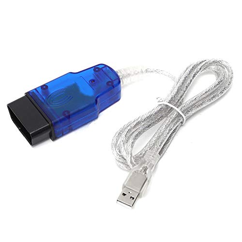 Qiilu Cable de diagnóstico, Kit de Herramientas de escáner de diagnóstico para automóvil VA/G 409.1 Cubierta de Huella Digital de línea de Prueba USB Compatible con Au-di V-W