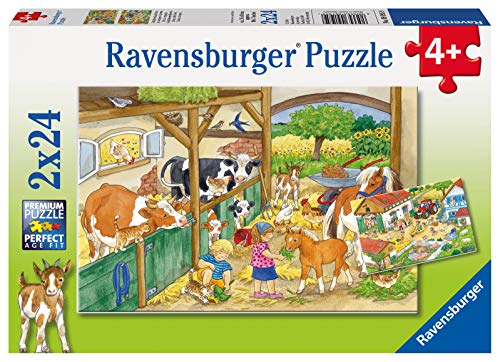 Ravensburger - Puzzle con diseño de Vita al Campo, 2 x 24 Piezas (09195 9)