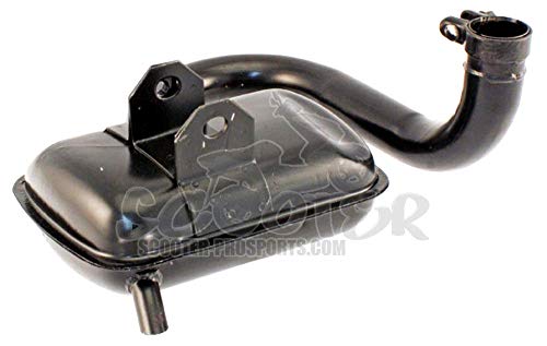 RMS Escape para Vespa P200E, Silenciador para Vespa P200E