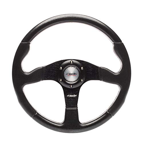 Simoni Racing MATCH Volante Deportivo Universal, Negro