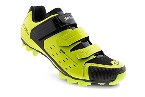 Spiuk Rocca MTB Zapatilla, Unisex Adulto, Amarillo AV, 46