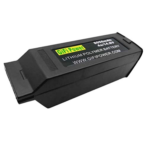 Sunnyflowk 8050mAh Batería de Gran Capacidad 14.8V 4S Batería de Drone Lipo de Repuesto actualizada para Yuneec Typhoon H H480 (Negro)