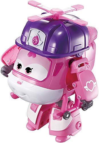 Super Wings Vehículo Transformador | Serie 3 | Rescue Dizzy | Avión | BOT | Figura de 5 Pulgadas, Color Mixto, Talla única (Alpha Group Co, Ltd EU730222)