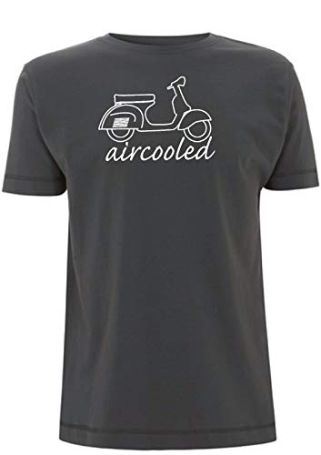 Tiempo 4 Tee Scooter T Shirt Vespa Aircoolled Mod Classic Club GS 150cc en Italia Bike Retro