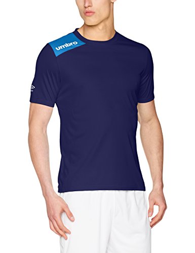 Umbro Fight Camiseta De Fútbol, Hombre, Azul Marino, L