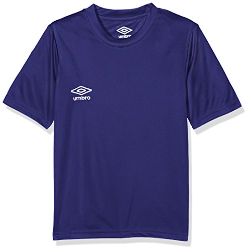 UMBRO Oblivion Jnr Camiseta de fútbol, niño, Azul Marino Oscuro, 14 años