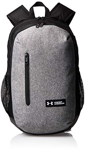 Under Armour UA Roland Backpack Mochila, Unisex, Gris (Graphite Medium Heather/Black/White), Talla única