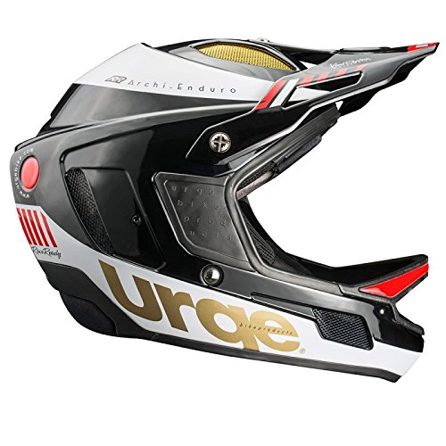 Urge he2560ekwr Casco de Bicicleta de montaña Unisex, Negro/Blanco, XL