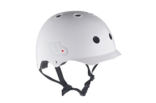 Urge UBP13102L - Casco de Ciclismo para Bicicleta BMX, Color Blanco (58-60 cm)