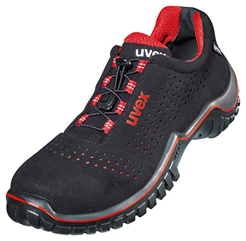 Uvex Motion Style Calzado Profesional de Seguridad S1 SRC ESD - Zapatilla Deportiva de Trabajo - Puntera Antiaplastamiento Metálica