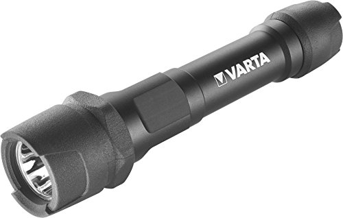 Varta 2X Linterna con 2 Pilas Incluidas, 1 W, Negro, 2 AA