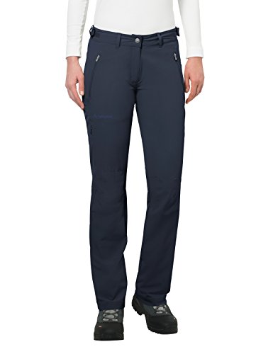 VAUDE Women's Farley Stretch II – Pantalón elástico de senderismo para mujer – color eclipse, talla 38