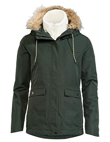 VAUDE Women's Kilia 3in1 Jacket II Chaqueta doble, Spinach, 44 para Mujer