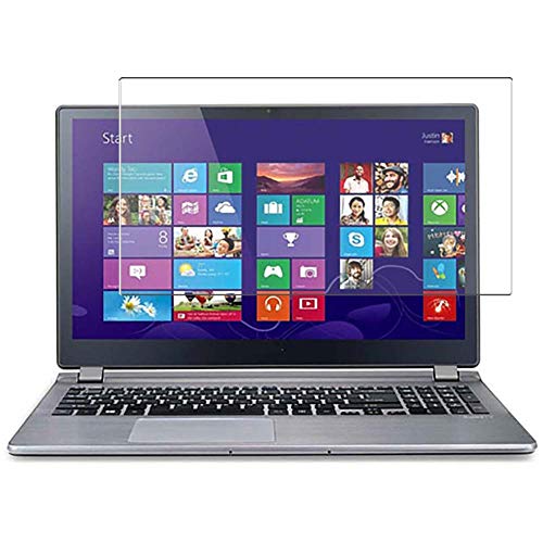 Vaxson Protector de Pantalla de Cristal Templado, compatible con ACER ASPIRE V7-581 / V7-581G / V7-581P / V7-581PG / TOUCH 15.6" [solo área activa] 9H Película Protectora